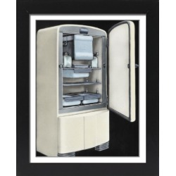 Framed Photo. AEESA refrigerator