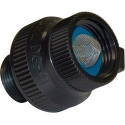 Raindrip R622CT Anti-Syphon Drip Irrigation Fitting, 3/4", Black - ¾ in