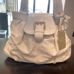 Dooney & Bourke Bags | Dooney & Bourke Shiny White Ltd Edition Hp Handbag | Color: White | Size: Os