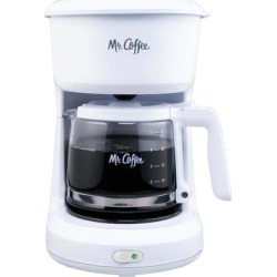 Mr. Coffee 5-Cup White Switch Coffee Maker - 1 Each