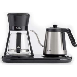 Mr. Coffee BVMC-PO19B All-in-One Pour Over Coffee Maker, 6 Cups, Black